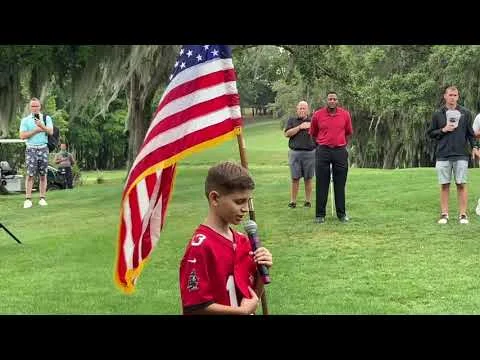 Soul-Stirring Brilliance: 10-Year-Old’s National Anthem Performance Elicits Tears from Grown Men
