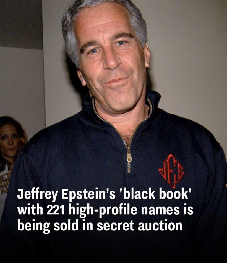 Jeffrey Epstein’s ‘black book’ with 221 high-profile names is being sold in secret auction