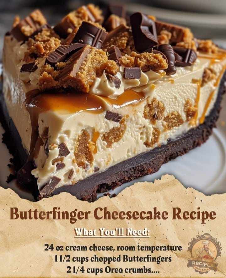 Butterfinger Cheesecake Recipe 