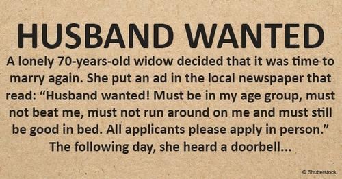 70-year-old widow wants to marry again – posts hilarious single ad in newspaper that goes viral