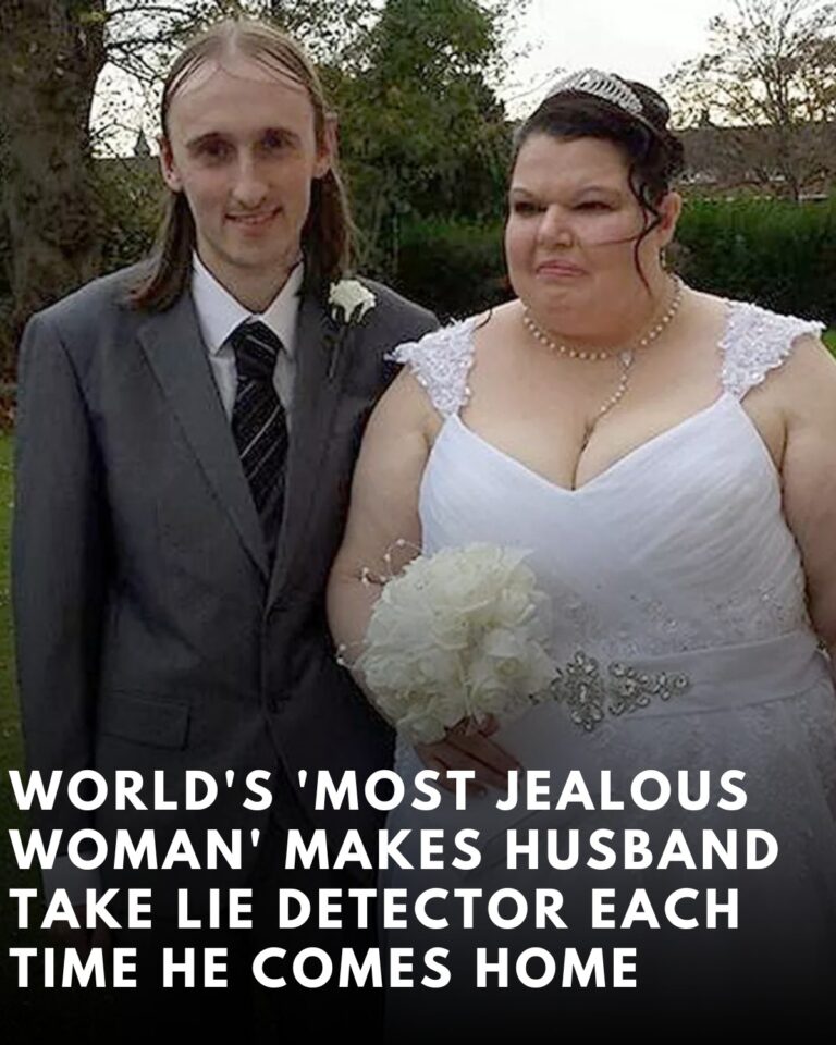 World’s ‘Most Jealous Woman’ Makes Husband Take Lie Detector Each Time He Comes Home