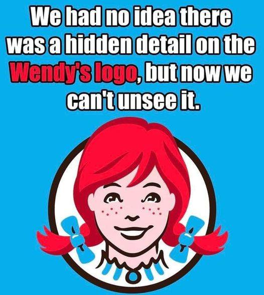 Most people are unaware of this hidden detail in the Wendy’s logo.