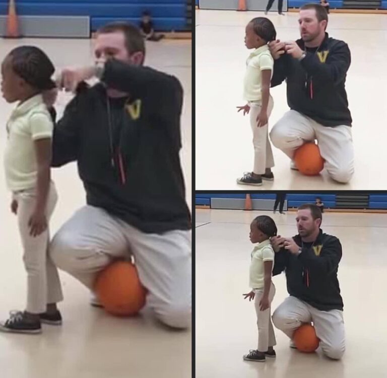 Coach Goes Viral Online For This One Act During Kids’ Basketball Game.