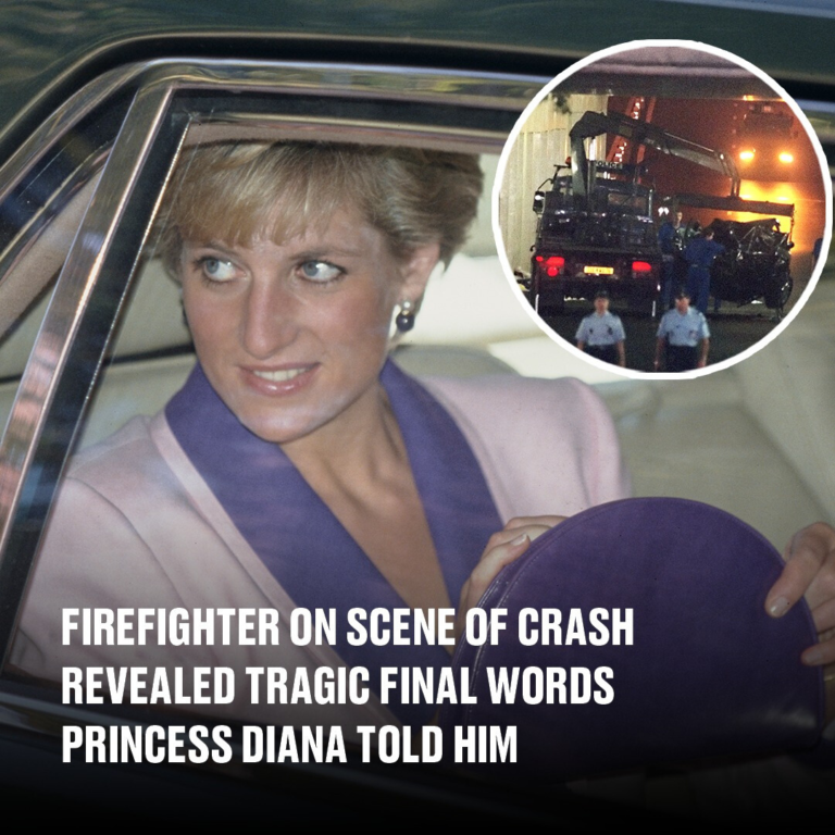 Firefighter on scene of crash revealed tragic final words Princess Diana told him