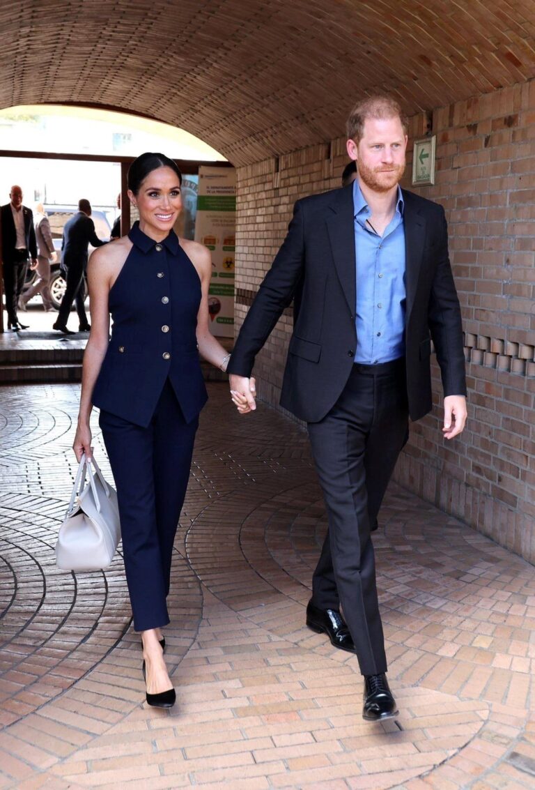 Meghan Markle’s unsuitable outfit on her Colombia trip with Prince Harry is very distracting