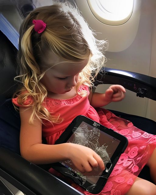 Entitled Mom on the Flight Broke My Daughter’s iPad – She Regretted It Sooner Than I Could Have Imagined