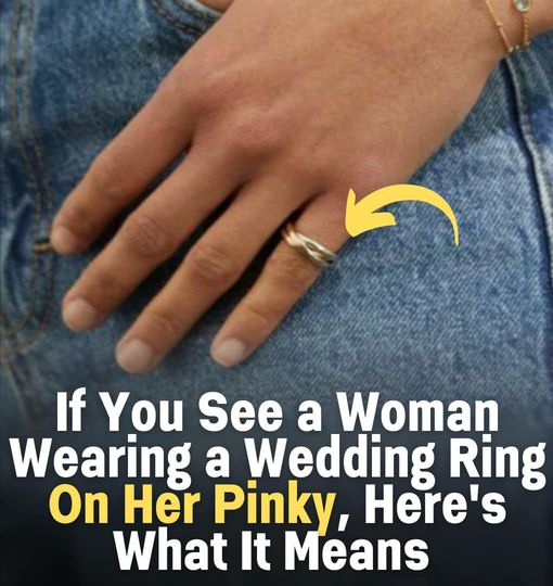 If You See a Woman Wearing a Wedding Ring On Her Pinky, Here’s What It Means